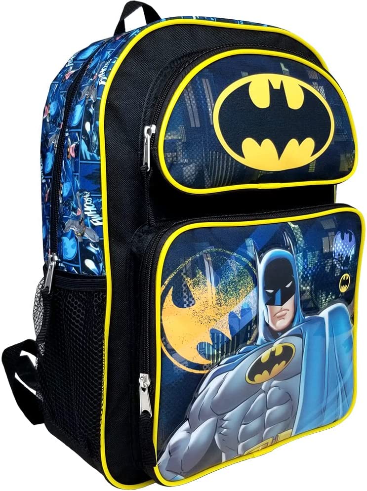 Batman Backpack 16-inch Bat Signal