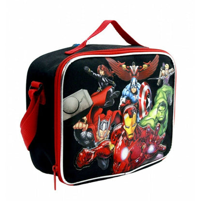 Avengers Lunch Bag Box Iron Man Hulk Captain America Thor Black Widow