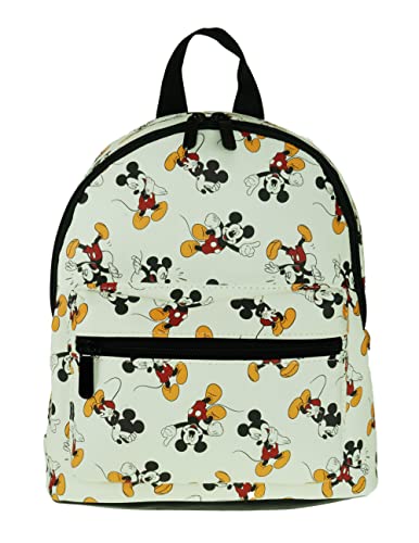Mickey Mouse Small Backpack Faux Leather Vintage All Print
