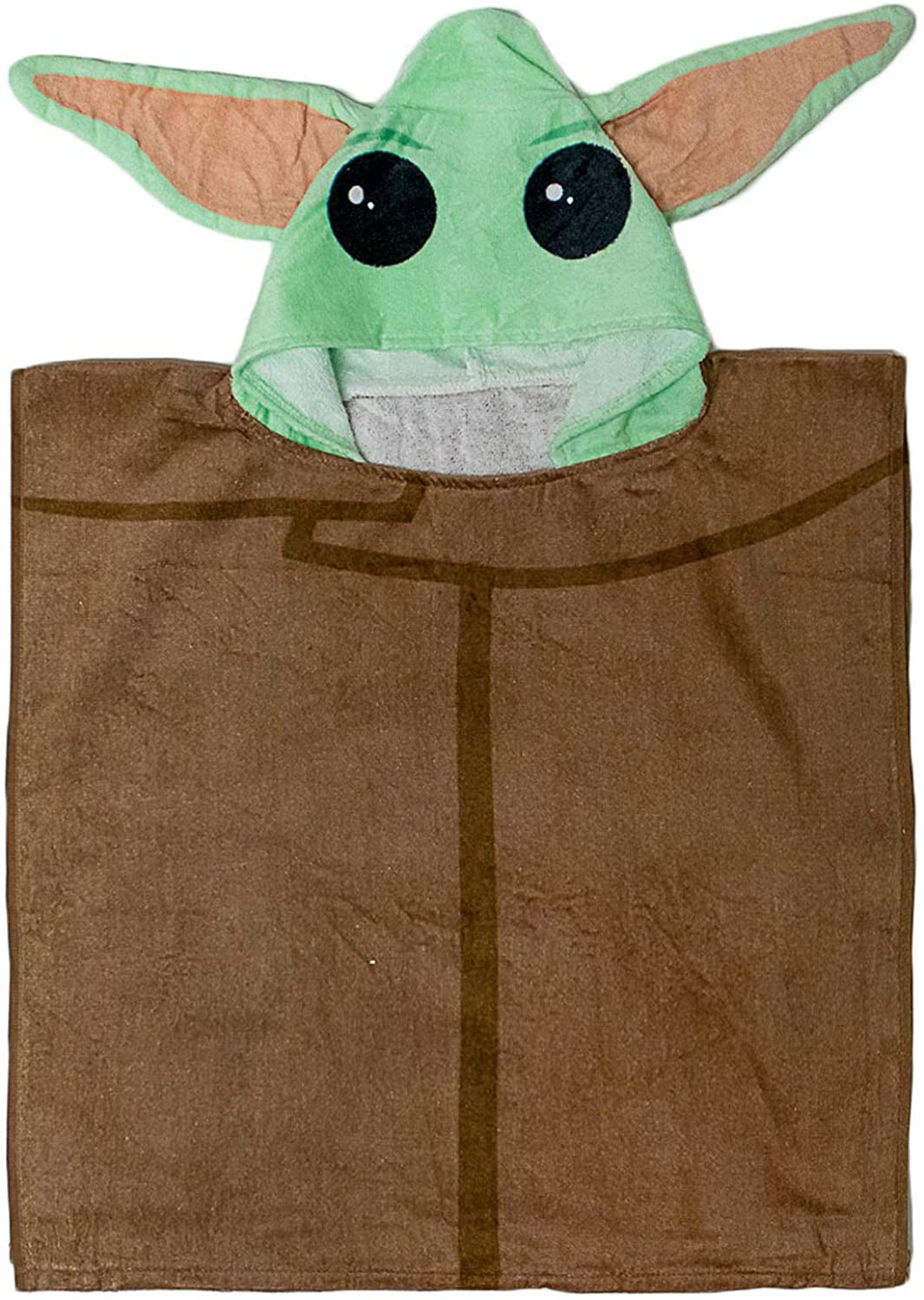 Star Wars The Mandalorian Baby Yoda Grogu Hooded Poncho Towel for Bath Beach Pool