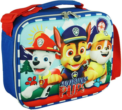 Paw Patrol Lunch Bag Box - Marshall Chase Rubble - 3-D EVA Molded