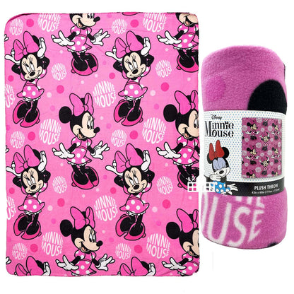 Minnie Mouse Fleece Throw Blanket 45 x 60 inches