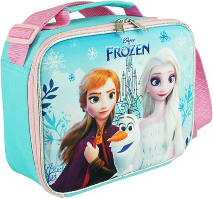 Disney Frozen Lunch Bag Box 3-D EVA Molded - Anna Elsa Olaf