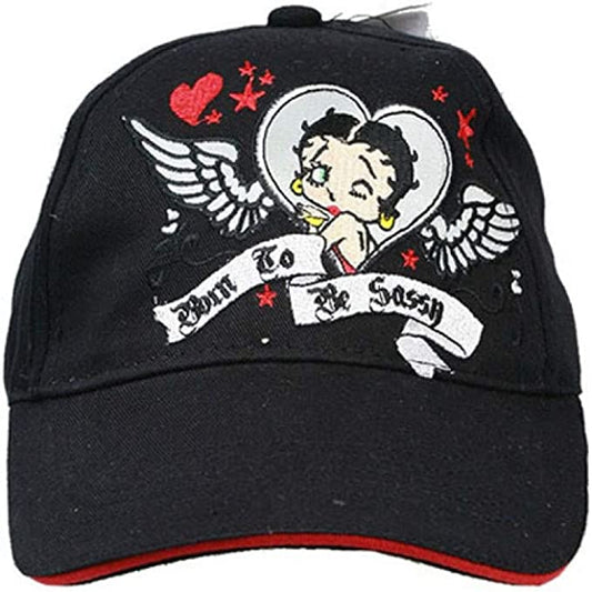 Betty Boop Cap Black