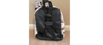 Mickey Mouse Small Backpack Faux Leather Vintage All Print